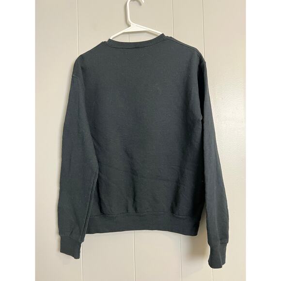 ACDC Womens Band Concert Sweatshirt Hoodie Music Fan Rock Medium Black Grunge - Picture 3 of 3